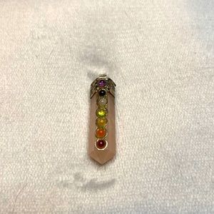 Rose Quartz Chakra Pendant